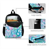 Large Capacity Backpack Laptop Travel Bags Preppy Summer Decor