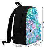 Large Capacity Backpack Laptop Travel Bags Preppy Summer Decor