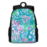Large Capacity Backpack Laptop Travel Bags Preppy Summer Decor