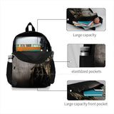 Pirates of the Caribbean Backpack for Men Women Girls Teenage Johnny Depp