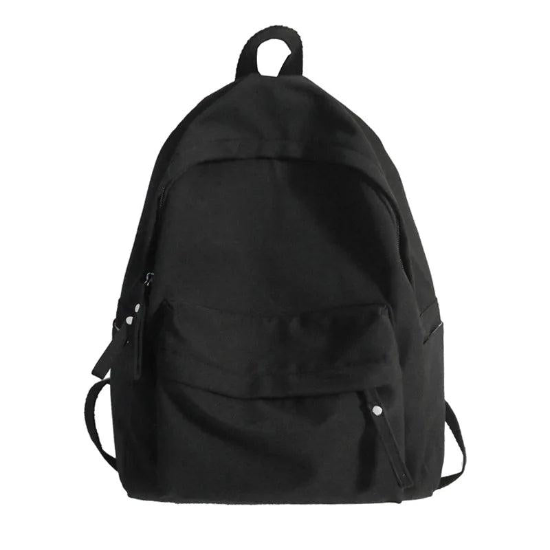 Waterproof Nylon School Backpack For Teens Girls Lady Travel Shoulder Bag