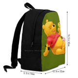 Bear Butterfly Travel Laptop Bagpack Bags Bear Butterfly Animal An...