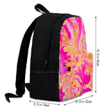 Watercolor Summery Backpack and Wallet Set