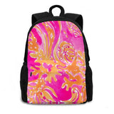 Watercolor Summery Backpack and Wallet Set