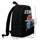 Animal Drummer | The S Show Travel Laptop School Backpack Bag
