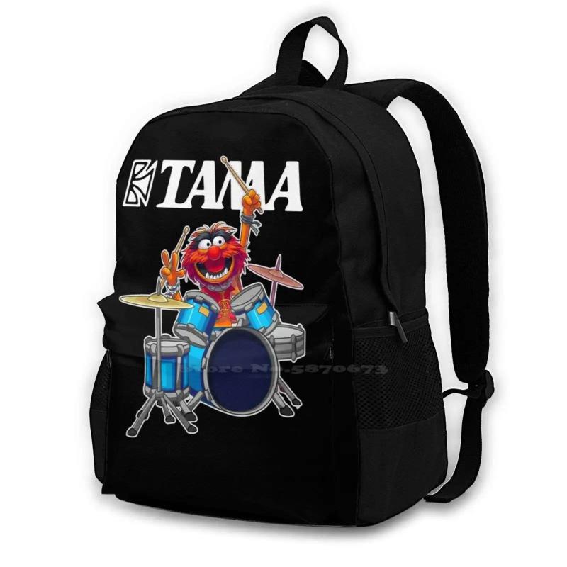 Animal Drummer | The S Show Travel Laptop School Backpack Bag