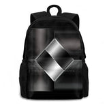 3D Print Backpack Casual Bag Modern Fantasy Lines