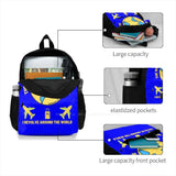 Funny Travel: Big Capacity Backpack Laptop 15 Inch Travelers