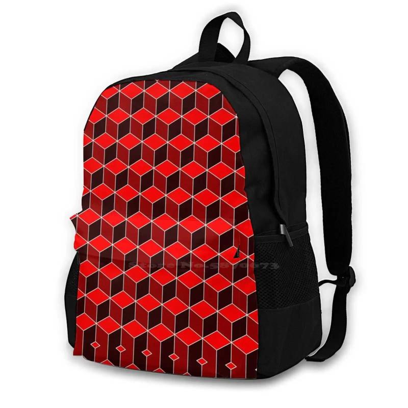 Colorful Cubes Student Backpack for School Laptop Travel