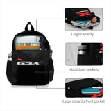Gsx-R Merchandise School Bag Big Capacity Backpack Laptop 15 Inch