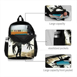 Eddie Backpacks Halloween Goth Gothic Spooky Bags