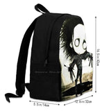 Eddie Backpacks Halloween Goth Gothic Spooky Bags