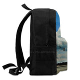 Gulf School Bag Big Capacity Backpack Laptop 15 Inch Water Gulf Of Mexico