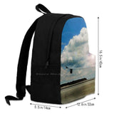 Gulf School Bag Big Capacity Backpack Laptop 15 Inch Water Gulf Of Mexico