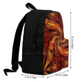 Twirl Spiral Rotate Rotation Yampimon Twist Turn Spin Backpack