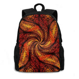 Twirl Spiral Rotate Rotation Yampimon Twist Turn Spin Backpack
