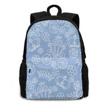 Little Princess Doodles Backpack for Men Women Girls