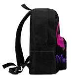 Energy Wave Helmet Music Art Laptop Backpack