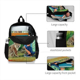 Koala Painting Backpack for Boys - Cute & Colorful School Bag