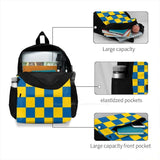 Leeds Checks Travel Laptop Bagpack Bags Leeds L Football Club Soccer York...