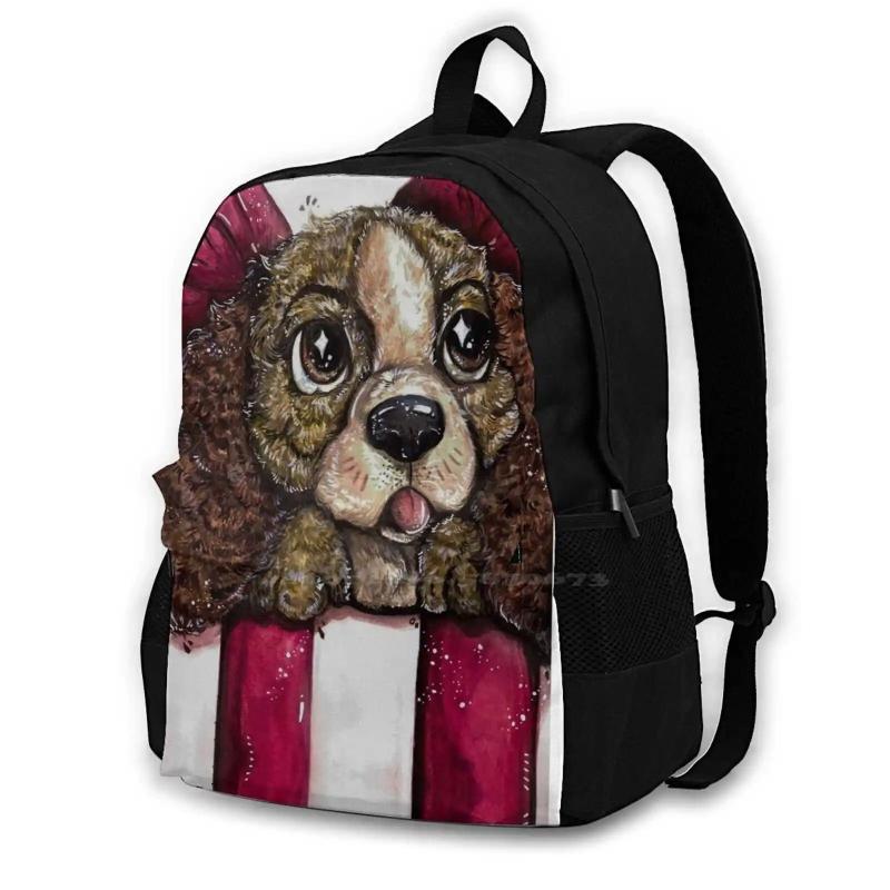 Vintage Retro Fine Art Water Dog Puppy Land Anniversary