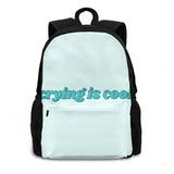 Crying Is School Bags For Teenage Girls Laptop Travel Bags