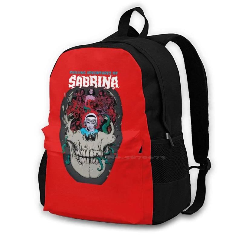 Teen Age Witch 3D Print Backpack Casual Bag Horror Fantasy TV Series