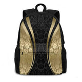 Modern Damasks Geometric Stripes Laptop Backpack