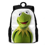 Happy Kermit Backpacks Funny Meme Bags