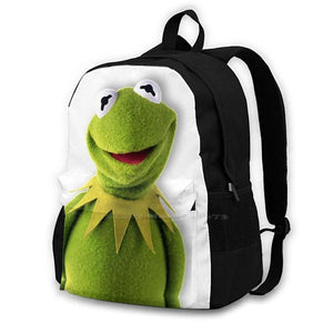 Happy Kermit Backpacks Funny Meme Bags