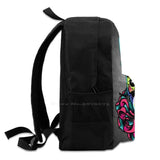 Boston Terrier In - Of The Dead Sugar Skull Dog Backpacks