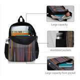 Teen College Student Laptop Travel Bag Abstract Animation