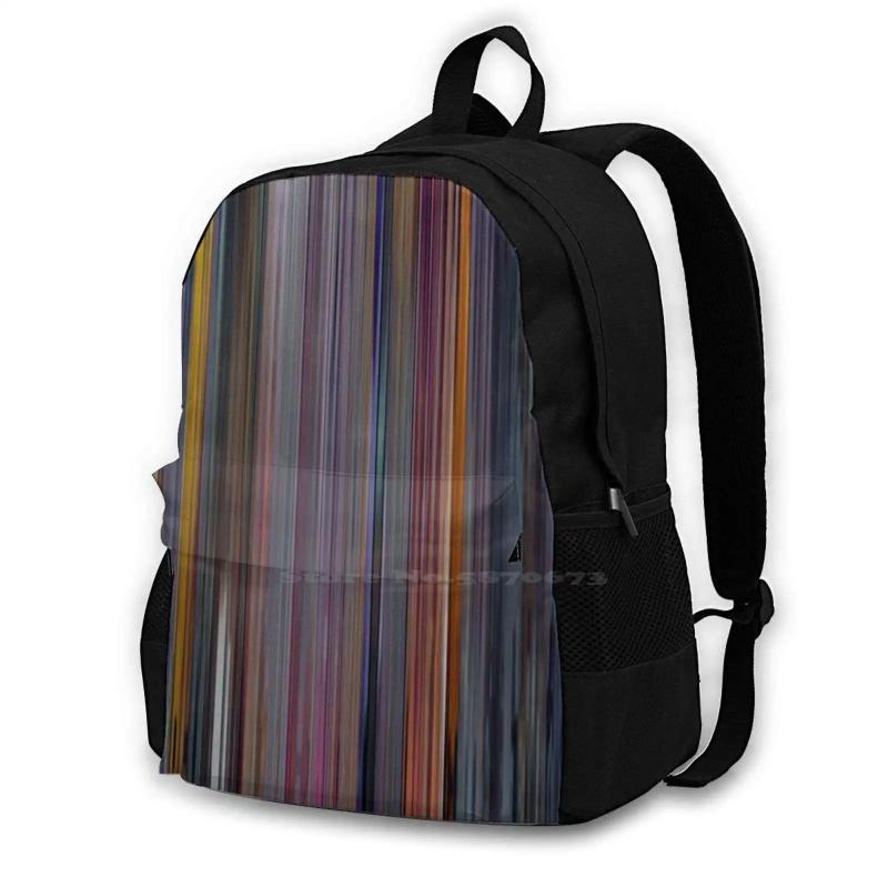 Teen College Student Laptop Travel Bag Abstract Animation