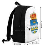 Teguise Canary Islands Bag Backpack Coat Of Arms