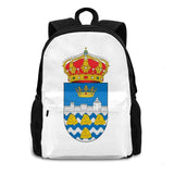 Teguise Canary Islands Bag Backpack Coat Of Arms