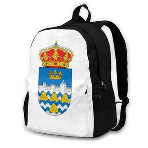 Teguise Canary Islands Bag Backpack Coat Of Arms