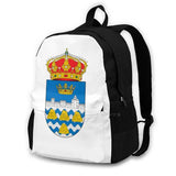 Teguise Canary Islands Bag Backpack Coat Of Arms