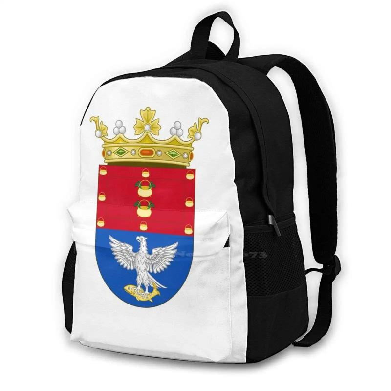 Arrecife Canary Islands Backpack Laptop Travel Bag