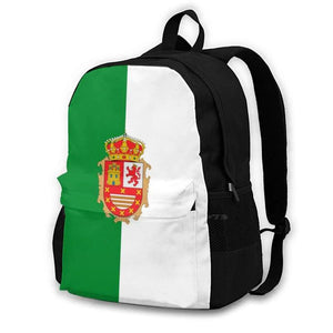Fuerteventura Canary Islands Teen College Student Backpack Laptop Travel Bags