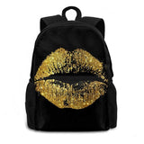 Stylish Lips #8 Laptop Backpack Bag Lips Lip Stick Lipstick