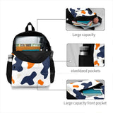 Uva Cow Print Bag Backpack For Men Women Girls Teenage