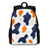 Uva Cow Print Bag Backpack For Men Women Girls Teenage