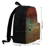 Copper Turquoise And Textures Bags Backpacks Turquoise Copper