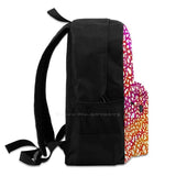 Colorful Popcorn At The Movies Travel Laptop Bagpack