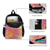 Colorful Popcorn At The Movies Travel Laptop Bagpack