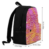 Colorful Popcorn At The Movies Travel Laptop Bagpack