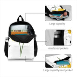 Dandelions Large Capacity Backpack Laptop Travel Bags Dandelion Nature Flowers