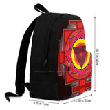 Tripura Bhairavi Yantra Backpack Laptop Travel Bags
