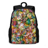 Peach Sunlight Travel Laptop School Backpack Bag