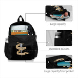Tattoo Backpack For Student School Laptop Travel Bag Tattoo Dagger